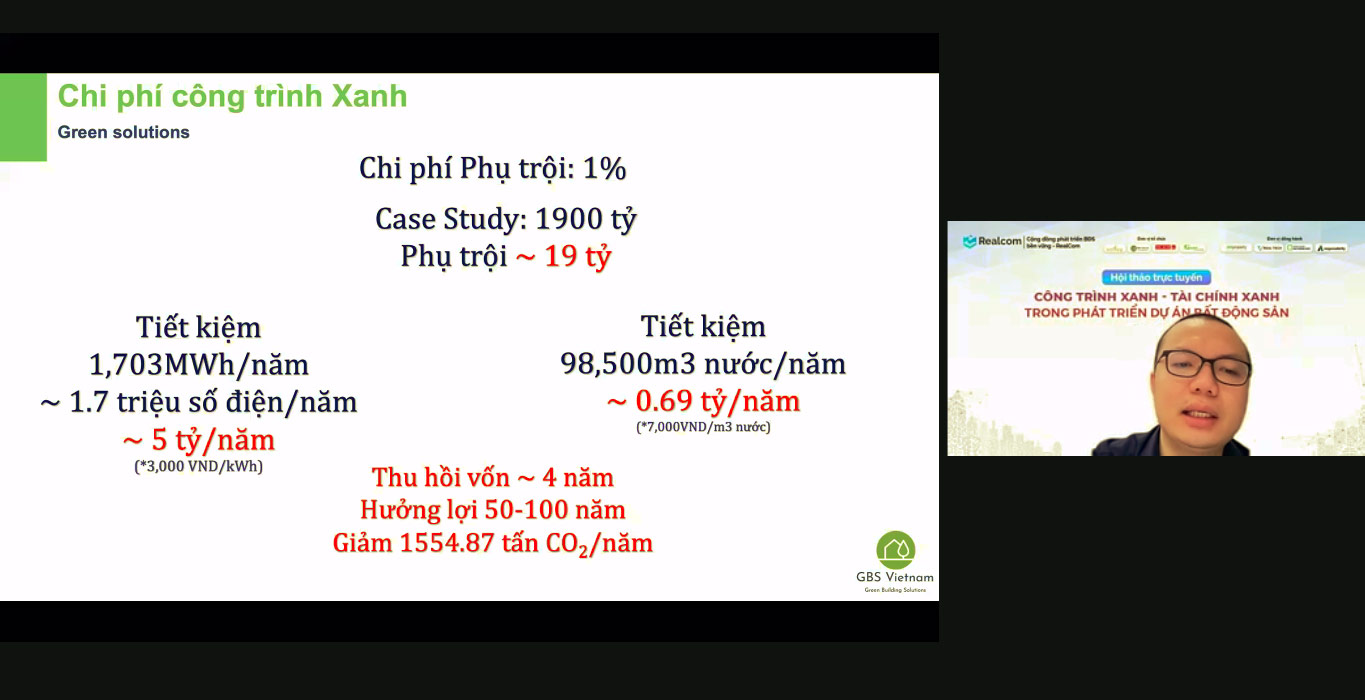 Ông Trịnh Tùng Bách - Founder GBS Việt Nam chia sẻ tại hội thảo.